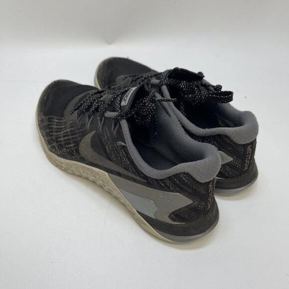 Nike Metcon 3 Training Workout Shoes Metallic Black Women Sz 6.5 US 922880-001 - Picture 3 of 12